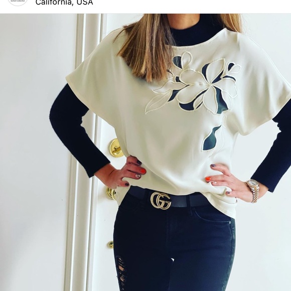 Handmade embroidery top - Picture 2 of 2